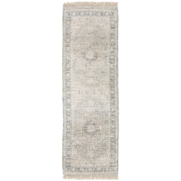 Oriental Weavers Malabar Indoor Area Rug - Luxurious Hand-loomed Chenille With Persian Design For Elegant Spaces Beige,Grey Polyester M45302076243st