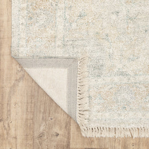 Oriental Weavers Malabar Luxurious Hand-loomed Indoor Area Rug With Persian Design In Soft Colors For Elegant Spaces Beige,Grey Polyester M45303076243st
