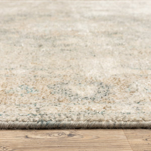 Oriental Weavers Malabar Luxurious Hand-loomed Indoor Area Rug With Persian Design In Soft Colors For Elegant Spaces Beige,Grey Polyester M45303076243st