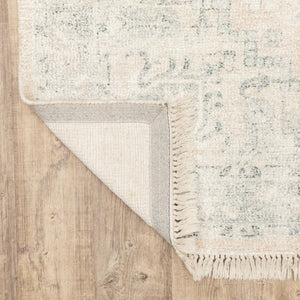Oriental Weavers Malabar Luxurious Hand-loomed Chenille Area Rug With Persian Design And Soft Color Palette For Indoors Beige,Grey Polyester M45308076243st