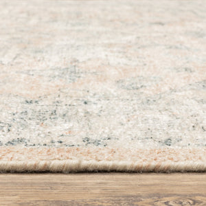Oriental Weavers Malabar Luxurious Hand-loomed Chenille Area Rug With Persian Design And Soft Color Palette For Indoors Beige,Grey Polyester M45308076243st