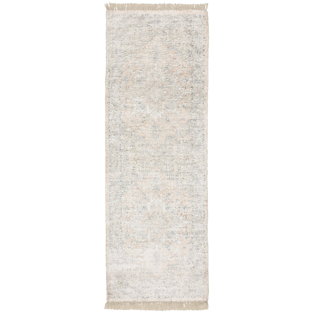 Oriental Weavers Malabar Luxurious Hand-loomed Chenille Area Rug With Persian Design And Soft Color Palette For Indoors Beige,Grey Polyester M45308076243st