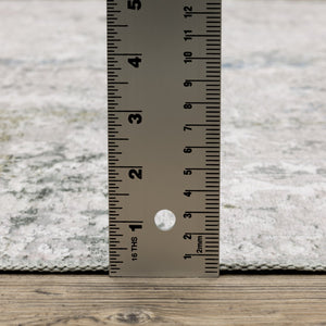 Oriental Weavers Malibu Indoor Area Rug - Machine Washable With Non-slip Backing, Perfect For High-traffic Areas Ivory,Blue Polyester Mmal06228305st