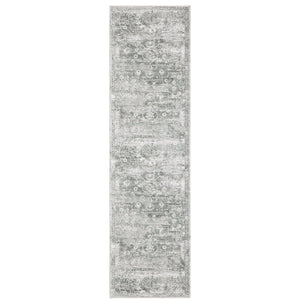 Oriental Weavers Malibu Indoor Area Rug - Machine Washable, Non-slip Backing, Abstract Design For High-traffic Areas Sage Green,Grey Polyester Mmal08061244st