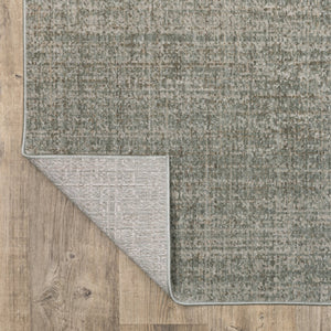 Oriental Weavers Mallory Grey And Blue Indoor Area Rug - Soft Textured Pile With Organic Abstract Design For Home Grey,Blue Polypropylene Mmal01200290st