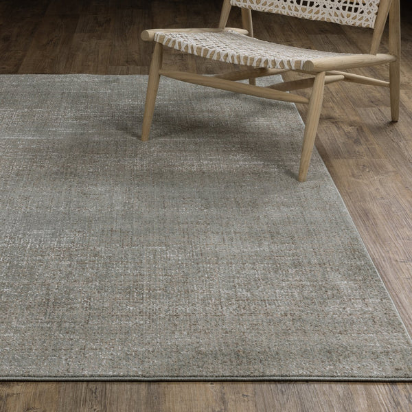 Oriental Weavers Mallory Grey And Blue Indoor Area Rug - Soft Textured Pile With Organic Abstract Design For Home Grey,Blue Polypropylene Mmal01200290st