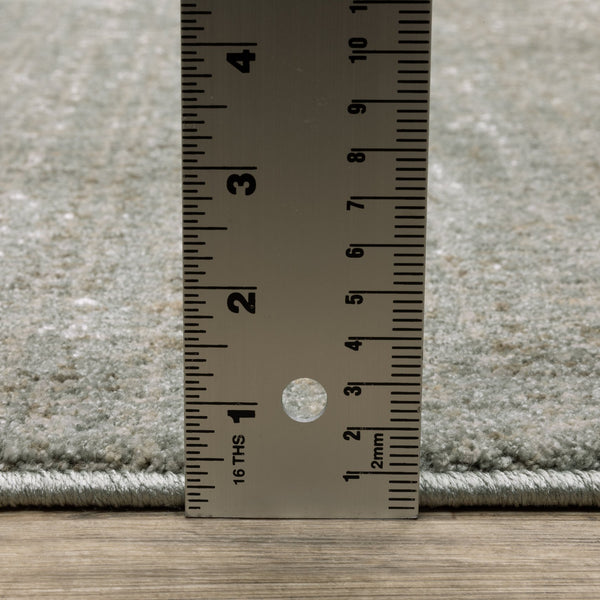 Oriental Weavers Mallory Grey And Blue Indoor Area Rug - Soft Textured Pile With Organic Abstract Design For Home Grey,Blue Polypropylene Mmal01200290st