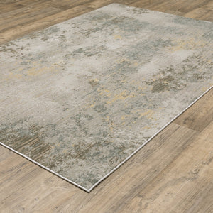 Oriental Weavers Mallory Beige And Yellow Indoor Area Rug – Soft, Textured Abstract Design For Modern Spaces Beige,Yellow Polypropylene Mmal02300390st
