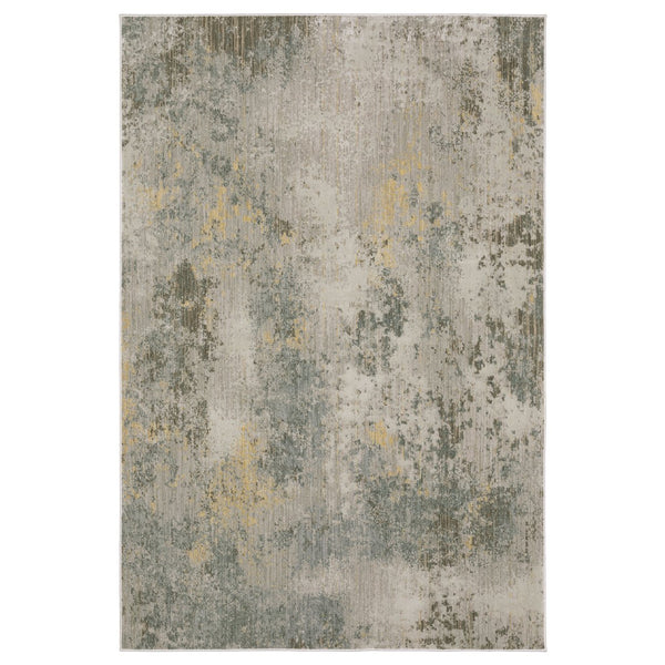 Oriental Weavers Mallory Beige And Yellow Indoor Area Rug – Soft, Textured Abstract Design For Modern Spaces Beige,Yellow Polypropylene Mmal02300390st