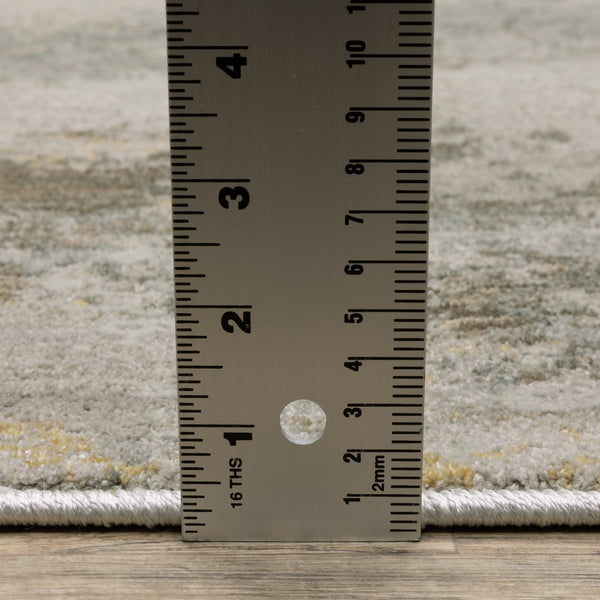 Oriental Weavers Mallory Beige And Yellow Indoor Area Rug – Soft, Textured Abstract Design For Modern Spaces Beige,Yellow Polypropylene Mmal02300390st