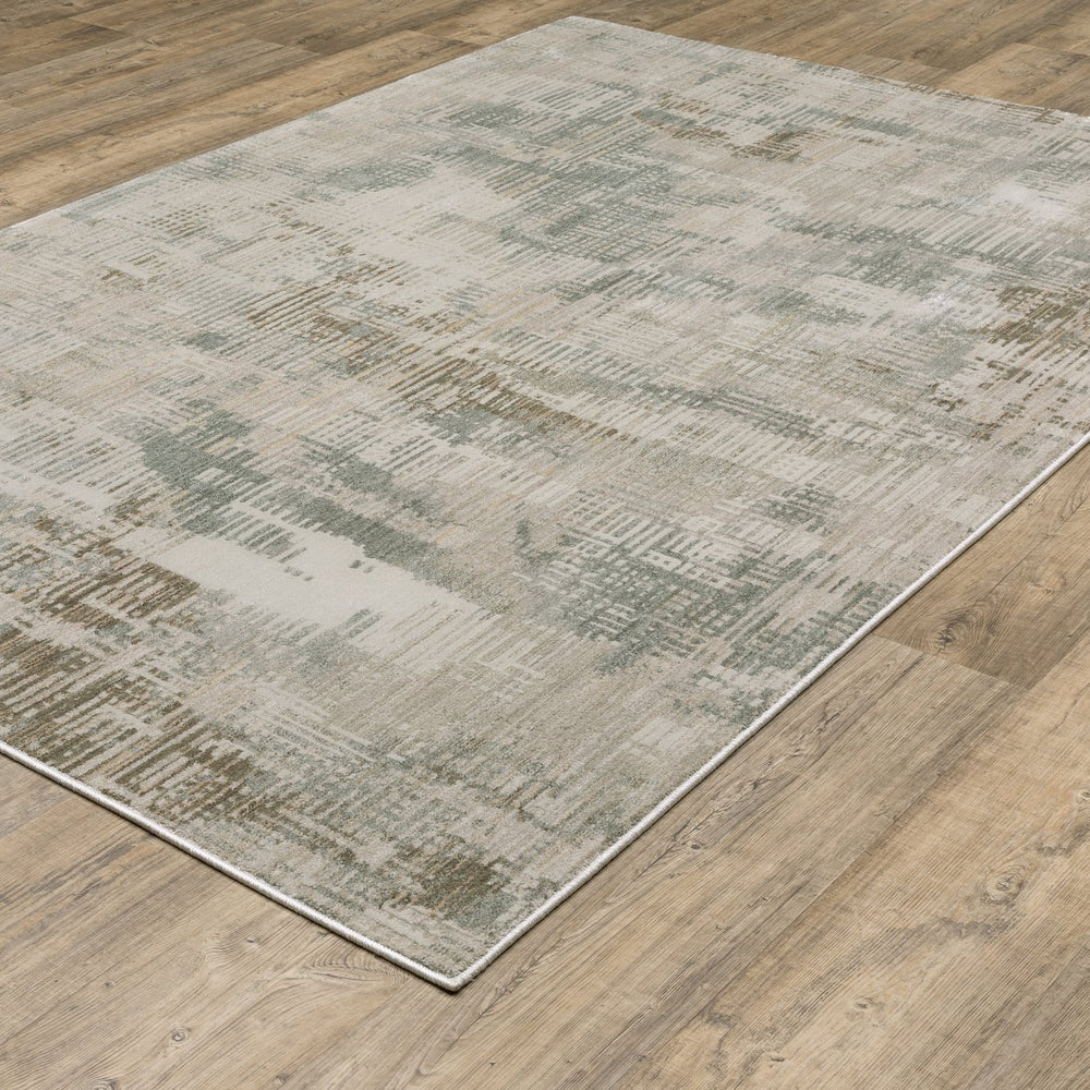 Oriental Weavers Mallory Beige And Blue Indoor Area Rug - Soft, Textured, And Stylish Abstract Design For Your Home Beige,Blue Polypropylene Mmal03200290st