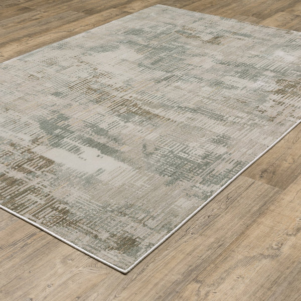 Oriental Weavers Mallory Beige And Blue Indoor Area Rug - Soft, Textured, And Stylish Abstract Design For Your Home Beige,Blue Polypropylene Mmal03200290st