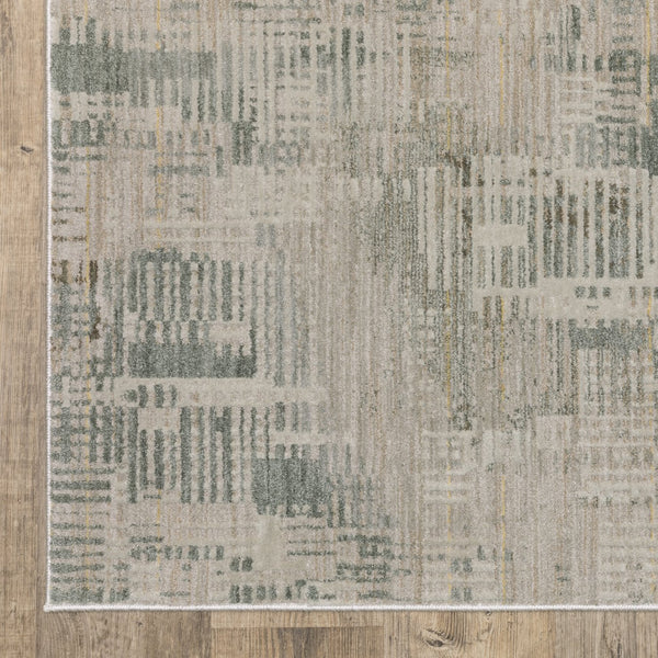 Oriental Weavers Mallory Beige And Blue Indoor Area Rug - Soft, Textured, And Stylish Abstract Design For Your Home Beige,Blue Polypropylene Mmal03200290st