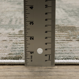 Oriental Weavers Mallory Beige & Blue Indoor Area Rug - Soft Textured, Abstract Design, Earthy Tones - 2'3" X 7'6" Beige,Blue Polypropylene Mmal03068230st