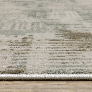 Oriental Weavers Mallory Beige And Blue Indoor Area Rug - Soft, Textured, And Stylish Abstract Design For Your Home Beige,Blue Polypropylene Mmal03200290st