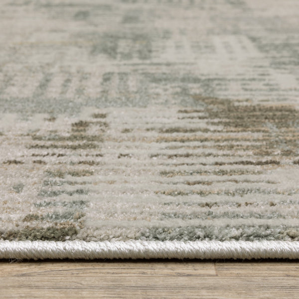 Oriental Weavers Mallory Beige And Blue Indoor Area Rug - Soft, Textured, And Stylish Abstract Design For Your Home Beige,Blue Polypropylene Mmal03200290st