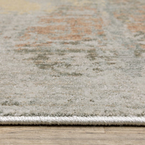 Oriental Weavers Mallory Indoor Area Rug - Organic Abstract Design In Earth Tones, Soft Texture For Stylish Comfort Grey,Multi Polypropylene Mmal05160230st