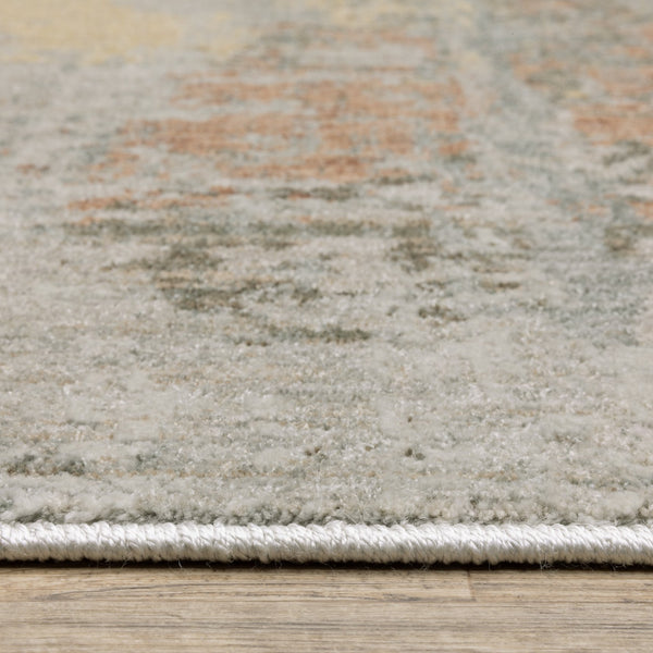 Oriental Weavers Mallory Indoor Area Rug - Organic Abstract Design In Earth Tones, Soft Texture For Stylish Comfort Grey,Multi Polypropylene Mmal05160230st