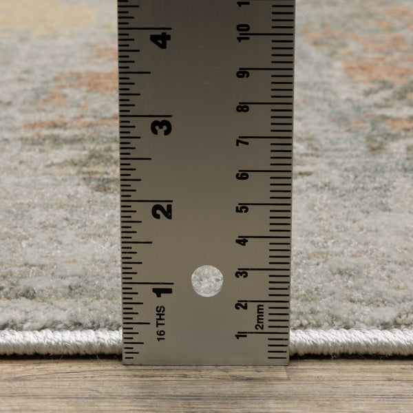 Oriental Weavers Mallory Indoor Area Rug - Organic Abstract Design In Earth Tones, Soft Texture For Stylish Comfort Grey,Multi Polypropylene Mmal05160230st