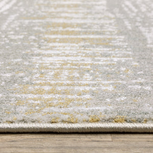 Oriental Weavers Mallory Gold And Brown Indoor Area Rug - Soft, Textured, Organic Abstract Design For Elegant Spaces Gold,Brown Polypropylene Mmal06160230st