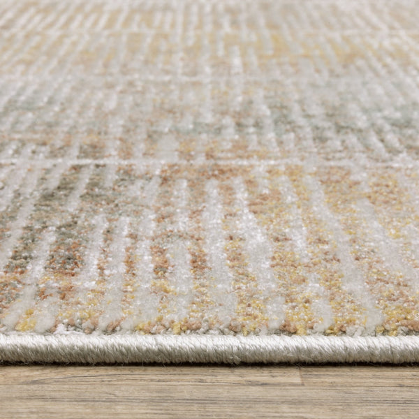 Oriental Weavers Mallory Indoor Area Rug - Organic Abstract Design In Earth Tones For A Soft, Textured Touch Beige,Multi Polypropylene Mmal09200290st