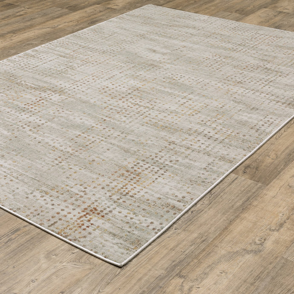 Oriental Weavers Mallory Grey And Gold Indoor Area Rug – Soft, Textured Abstract Design For Cozy Home Décor Grey,Gold Polypropylene Mmal10100152st