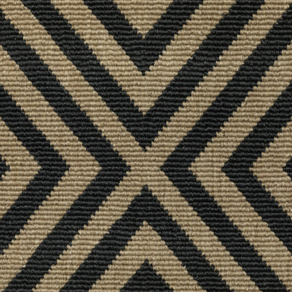 Oriental Weavers Marina Indoor/Outdoor Area Rug - Stylish, Timeless Design In Classic Neutral Palette For Any Space Black,Tan Polypropylene M2335k240330st