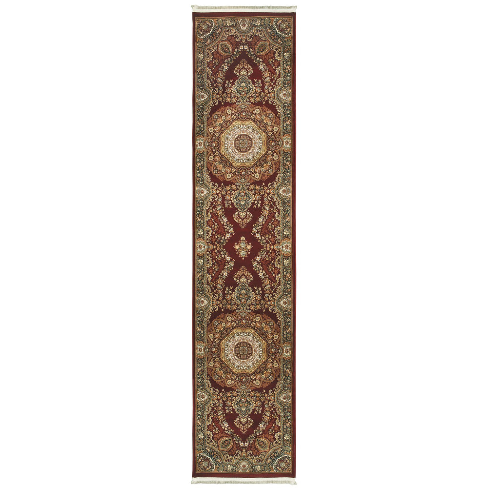 Oriental Weavers Masterpiece Luxurious Indoor Area Rug With Timeless Persian Patterns In Classic Traditional Colors Red,Multi Polypropylene M113r2068305st