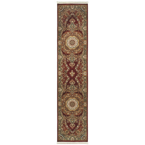 Oriental Weavers Masterpiece Luxurious Indoor Area Rug With Timeless Persian Patterns In Classic Traditional Colors Red,Multi Polypropylene M113r2068305st