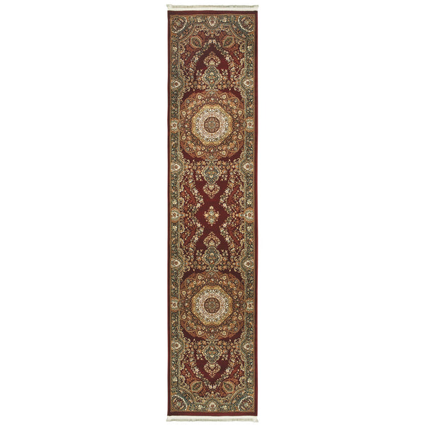 Oriental Weavers Masterpiece Luxurious Indoor Area Rug With Timeless Persian Patterns In Classic Traditional Colors Red,Multi Polypropylene M113r2068305st