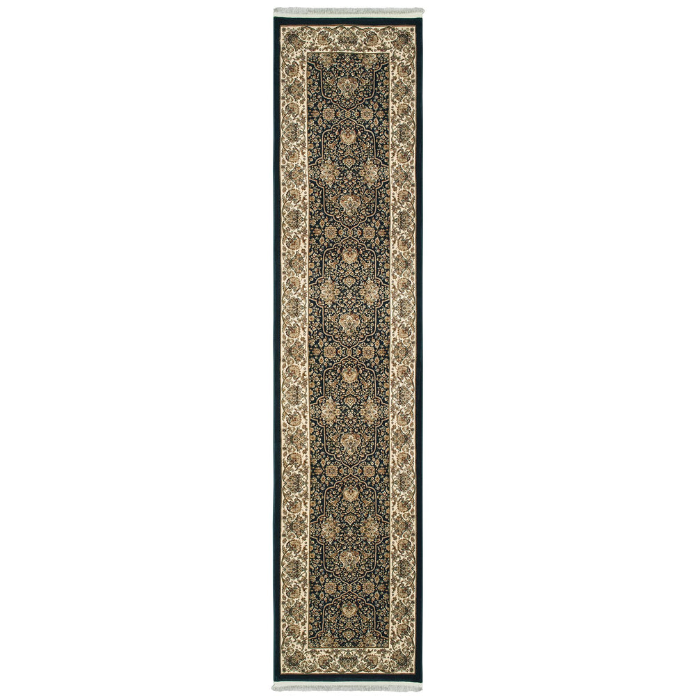 Oriental Weavers Masterpiece Indoor Area Rug - Luxurious Persian Design In Timeless Colors For Elegant Home Décor Navy,Ivory Polypropylene M1331b068305st