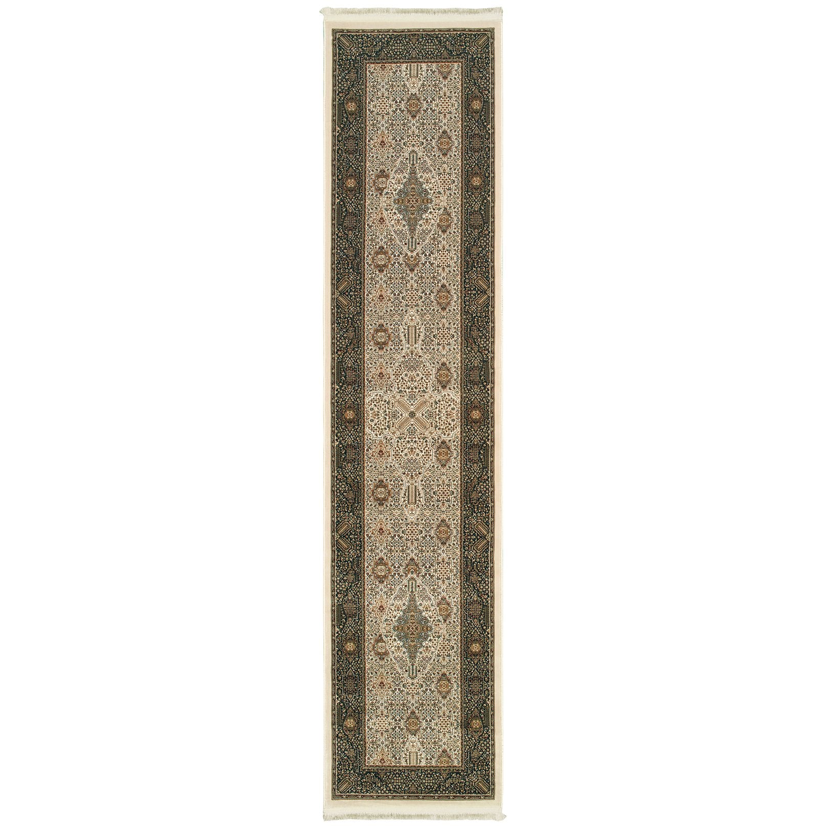 Masterpiece Indoor Area Rug - Exquisite Persian Patterns in Timeless N