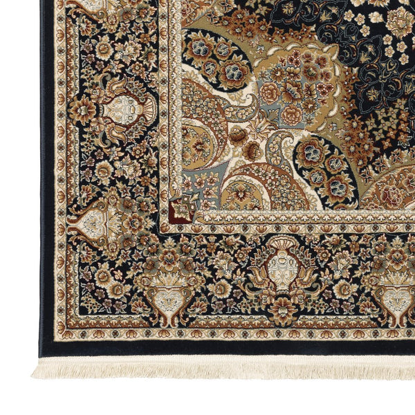 Oriental Weavers Masterpiece Intricate Persian Pattern Area Rug - Timeless Design In Luxurious Colors For Your Home Navy,Multi Polypropylene M1802b117165st