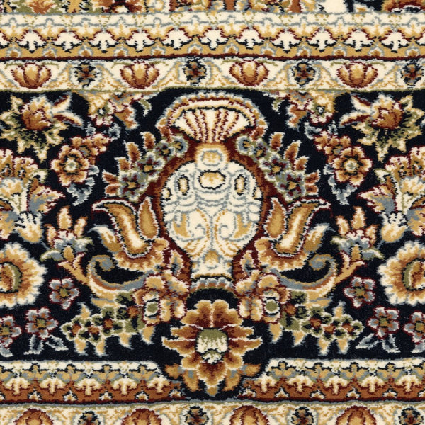Oriental Weavers Masterpiece Intricate Persian Pattern Area Rug - Timeless Design In Luxurious Colors For Your Home Navy,Multi Polypropylene M1802b117165st