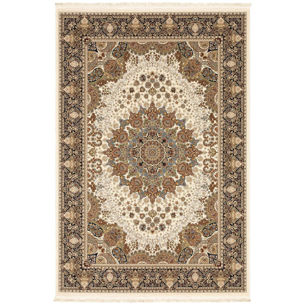 Oriental Weavers Masterpiece Intricate Persian Pattern Area Rug In Classic Colors - Luxurious And Timeless Design Ivory,Multi Polypropylene M1802w117165st