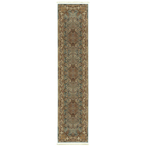 Oriental Weavers Masterpiece Indoor Area Rug - Timeless Persian Design With Luxurious Pile For Elegant Spaces Blue,Gold Polypropylene M502l2068305st