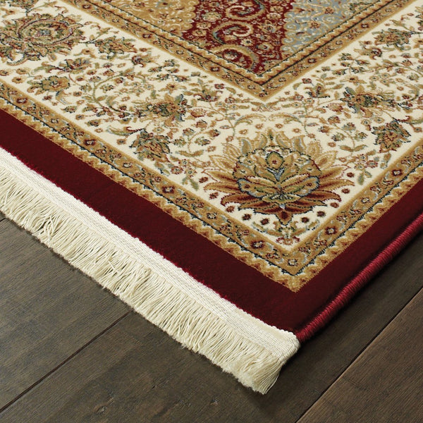Oriental Weavers Masterpiece Indoor Area Rug - Exquisite Persian Design In Classic Colors For Timeless Elegance Red,Multi Polypropylene M530m2068305st