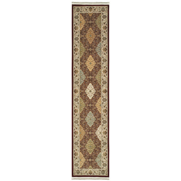 Oriental Weavers Masterpiece Indoor Area Rug - Exquisite Persian Design In Classic Colors For Timeless Elegance Red,Multi Polypropylene M530m2068305st