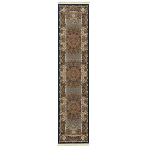 Oriental Weavers Masterpiece Indoor Area Rug - Timeless Persian Design With Luxurious Pile For Elegant Home Décor Blue,Red Polypropylene M5330b068305st