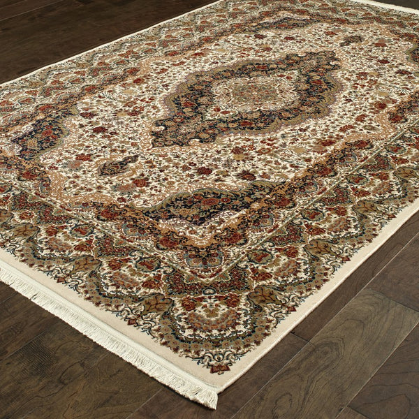 Oriental Weavers Masterpiece Indoor Area Rug - Exquisite Persian Patterns In Timeless Colors For Elegant Spaces Ivory,Multi Polypropylene M5560w117165st
