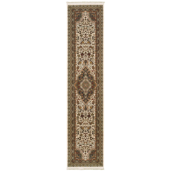 Oriental Weavers Masterpiece Indoor Area Rug - Exquisite Persian Patterns In Timeless Colors For Elegant Spaces Ivory,Multi Polypropylene M5560w068305st