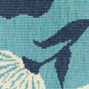 Oriental Weavers Meridian Indoor/Outdoor Area Rug - Vibrant Geometric Patterns In Striking Blue And Green Hues Blue,Navy Polypropylene M9929s240330st