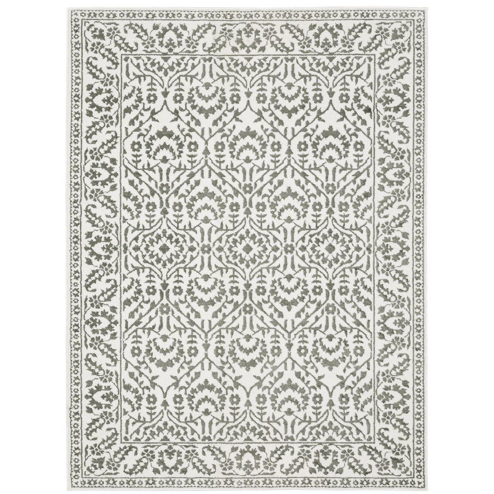 Oriental Weavers Montecito Indoor Area Rug - Elegant Power-loomed Polyester With Graphic Patterns For Any Space Grey,White Polyester M2062h160235st