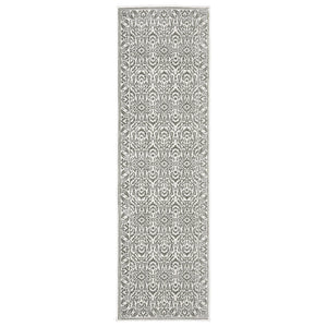 Oriental Weavers Montecito Indoor Area Rug - Elegant Power-loomed Polyester With Graphic Patterns For Any Space Grey,White Polyester M2062h068235st