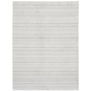 Oriental Weavers Montecito Indoor Area Rug - Elegant Power-loomed Design With Graphic Patterns For Stylish Spaces White,Grey Polyester M4929e100153st