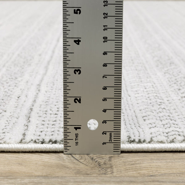 Oriental Weavers Montecito Indoor Area Rug - Elegant Power-loomed Design With Graphic Patterns For Stylish Spaces White,Grey Polyester M4929e100153st