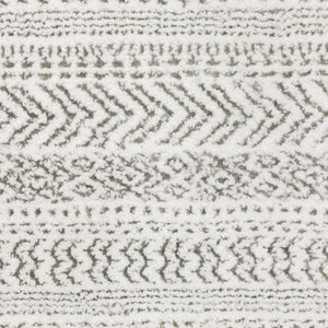 Oriental Weavers Montecito Indoor Area Rug - Elegant Power-loomed Design With Graphic Patterns For Stylish Spaces White,Grey Polyester M4929e100153st