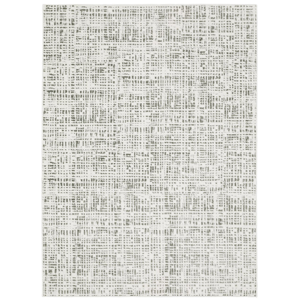 Oriental Weavers Montecito Indoor Area Rug - Power-loomed Soft Polyester With Elegant Patterns For Luxurious Décor White,Grey Polyester M5150w100153st