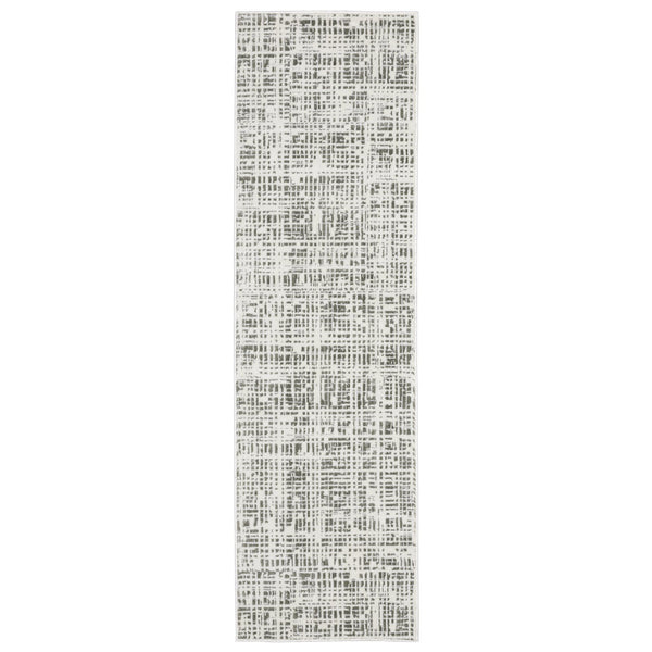 Oriental Weavers Montecito Indoor Area Rug - Power-loomed Soft Polyester With Elegant Patterns For Luxurious Décor White,Grey Polyester M5150w068235st