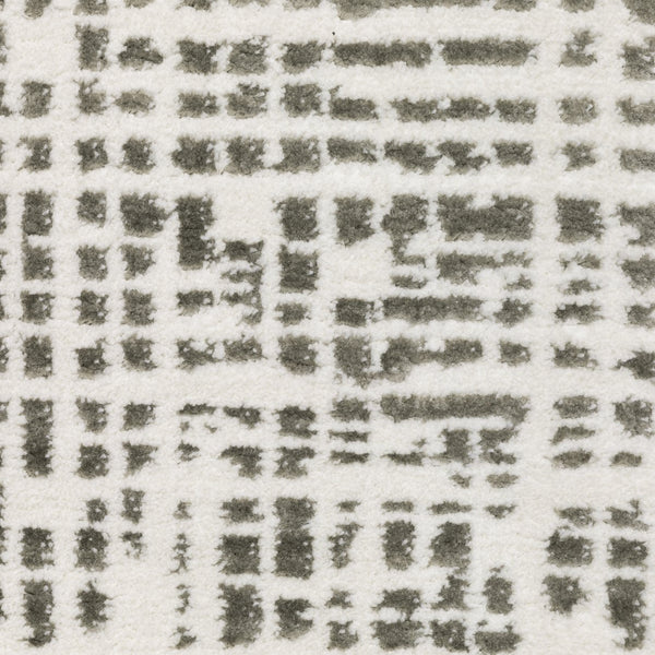 Oriental Weavers Montecito Indoor Area Rug - Power-loomed Soft Polyester With Elegant Patterns For Luxurious Décor White,Grey Polyester M5150w100153st